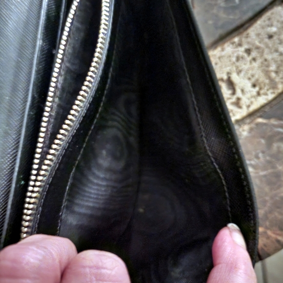 Prada Black Saffiano Continental Wallet with $30 COA - Picture 8 of 16